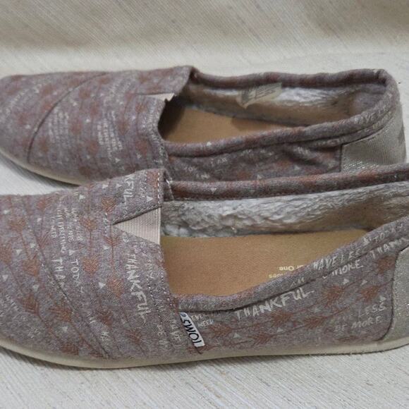 Toms womens slide on shoes /slippers size 9.5 #340716 - Picture 4 of 7